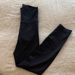 Lululemon Wunder Train Black 7/8 Leggings Size 2